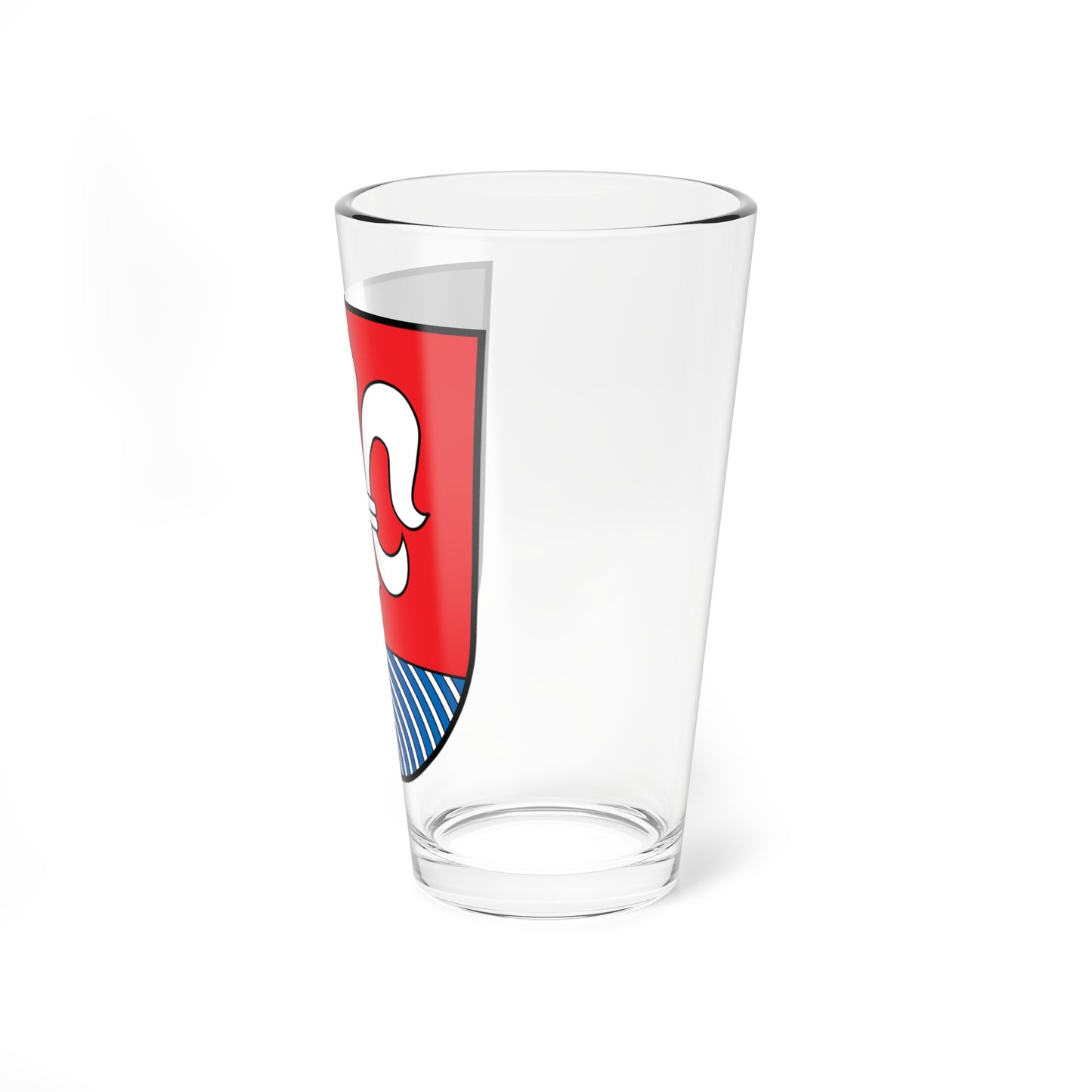 DEU Amberg Unterallgäu COA (Germany) (Coat of Arms) Pint Glass 16oz