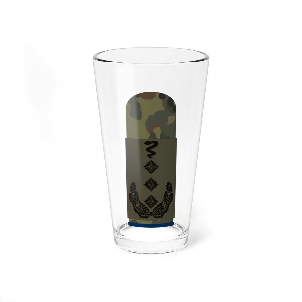HA OS5 53e Oberstveterinär San TMx L (Germany) (Military Rank) Pint Glass 16oz