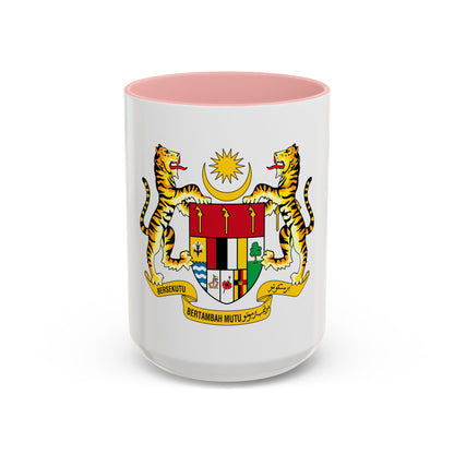 Coat of arms of Malaysia (1965-1973) - Accent Coffee Mug