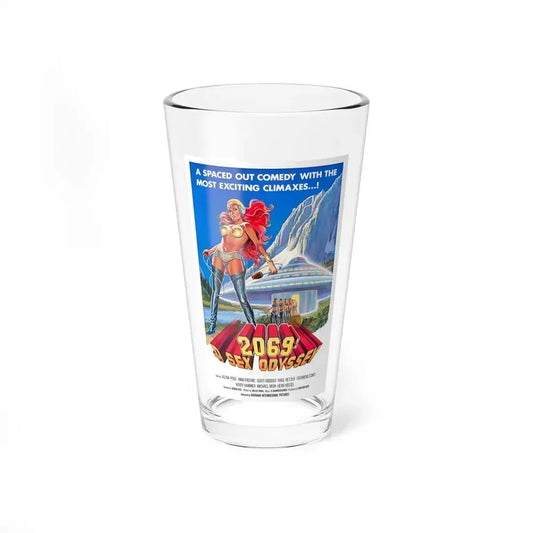 2069 A SEX ODYSSEY 1974 Movie Poster - Pint Glass 16oz 16oz - Go Mug Yourself