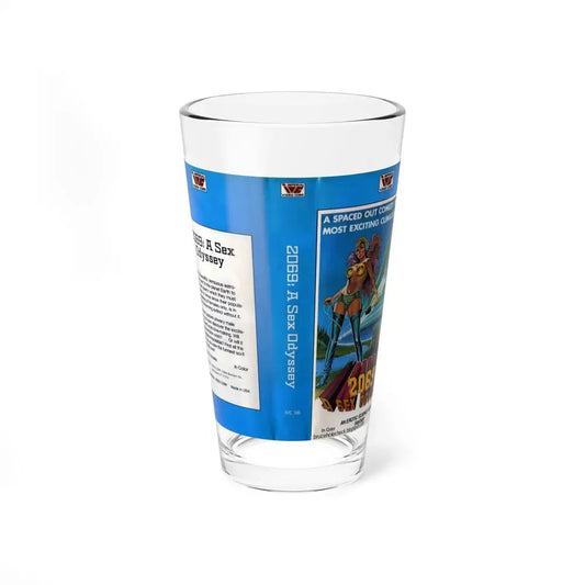 2069 A SEX ODYSSEY (VHS COVER) Pint Glass 16oz 16oz - Go Mug Yourself