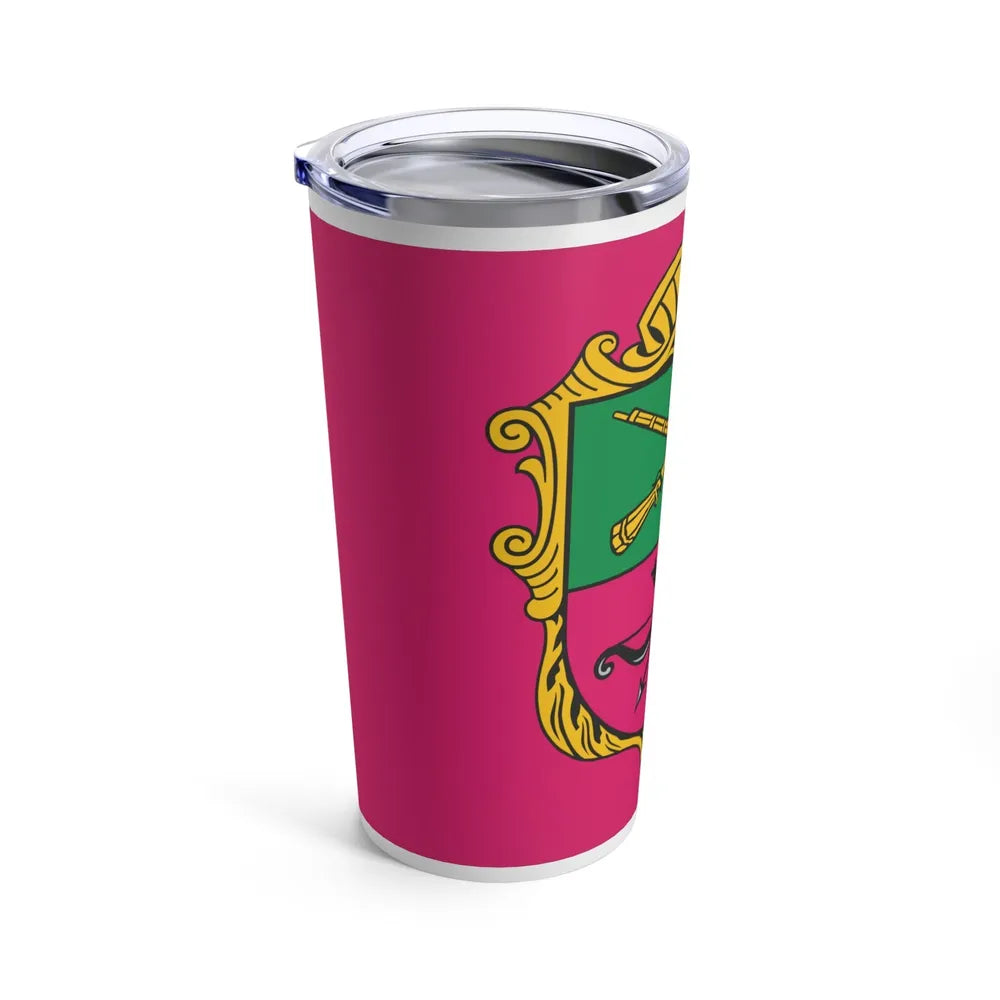 Flag of Zaporizhzhia Ukraine - Tumbler 20oz-Go Mug Yourself