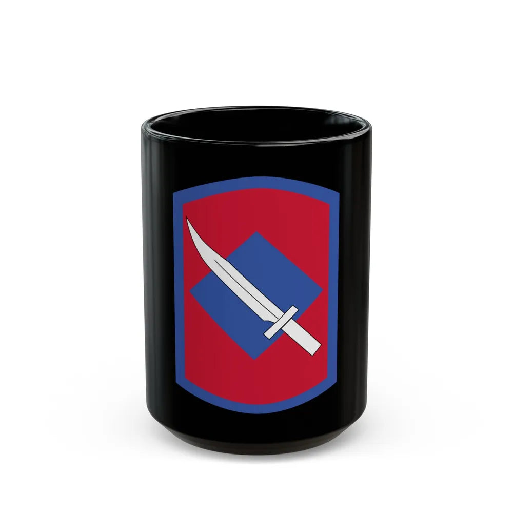 206th Field Artillery Regiment (U.S. Army) Black Coffee Mug-15oz-Go Mug Yourself