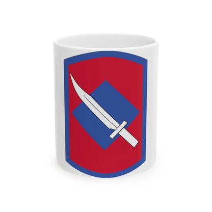 206th Field Artillery Regiment (U.S. Army) White Coffee Mug-11oz-Go Mug Yourself