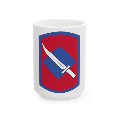 206th Field Artillery Regiment (U.S. Army) White Coffee Mug-15oz-Go Mug Yourself