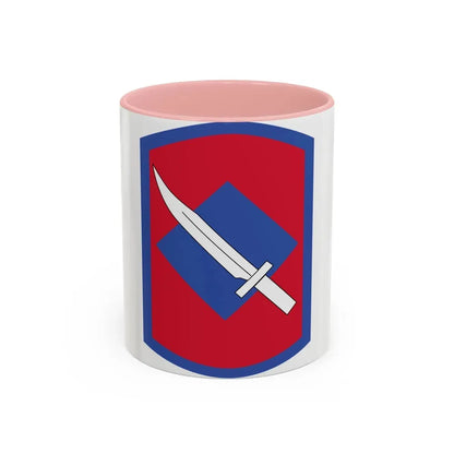 206th Field Artillery Regiment (U.S. Army) Accent Coffee Mug 11oz Pink - Go Mug Yourself