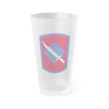 206th Field Artillery Regiment (U.S. Army) Frosted Pint Glass 16oz Default Title - Go Mug Yourself
