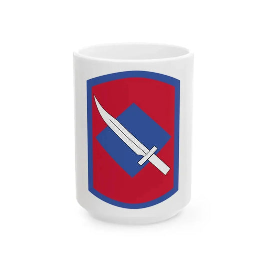 206th Field Artillery Regiment (U.S. Army) White Coffee Mug 15oz - Go Mug Yourself