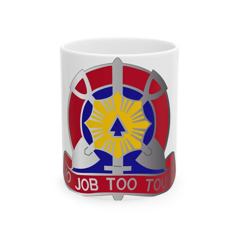 207 Engineer Battalion (U.S. Army) White Coffee Mug-11oz-Go Mug Yourself