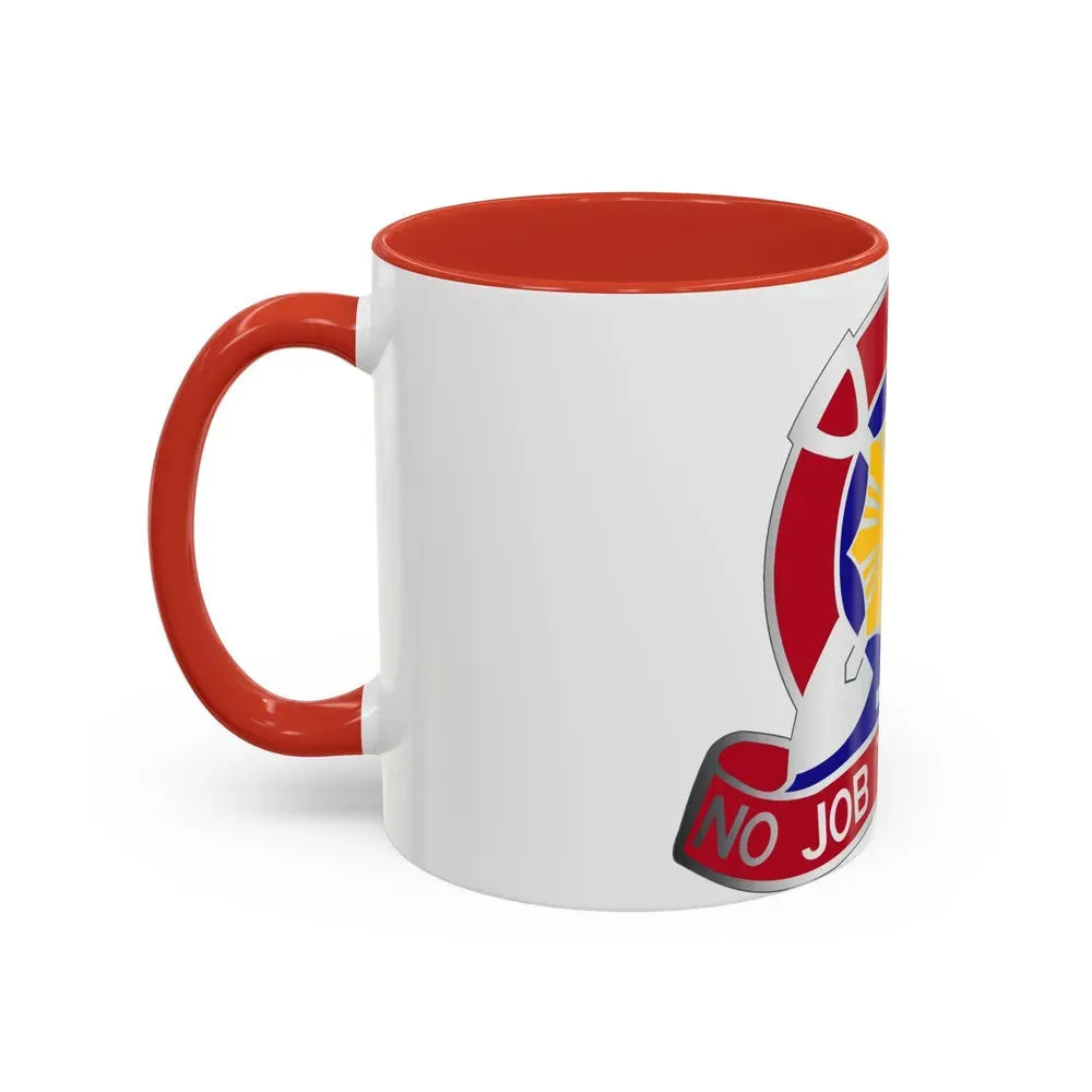207 Engineer Battalion (U.S. Army) Accent Coffee Mug - Go Mug Yourself
