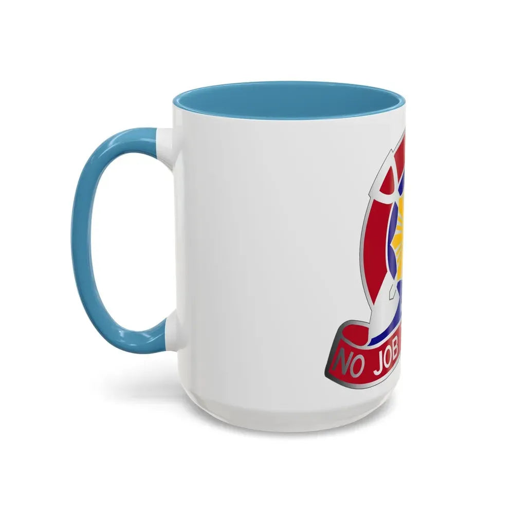 207 Engineer Battalion (U.S. Army) Accent Coffee Mug - Go Mug Yourself