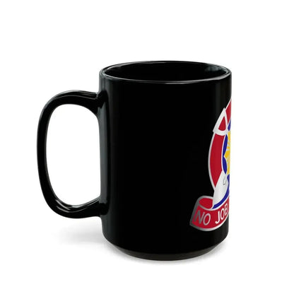 207 Engineer Battalion (U.S. Army) Black Coffee Mug - Go Mug Yourself
