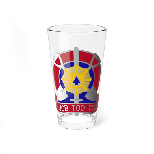 207 Engineer Battalion (U.S. Army) Pint Glass 16oz 16oz - Go Mug Yourself