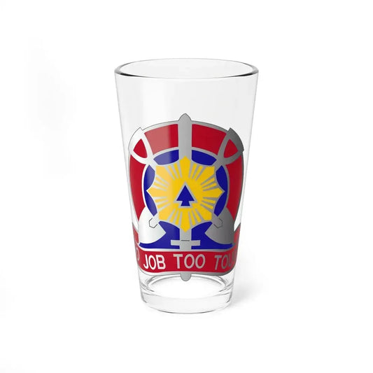 207 Engineer Battalion (U.S. Army) Pint Glass 16oz 16oz - Go Mug Yourself