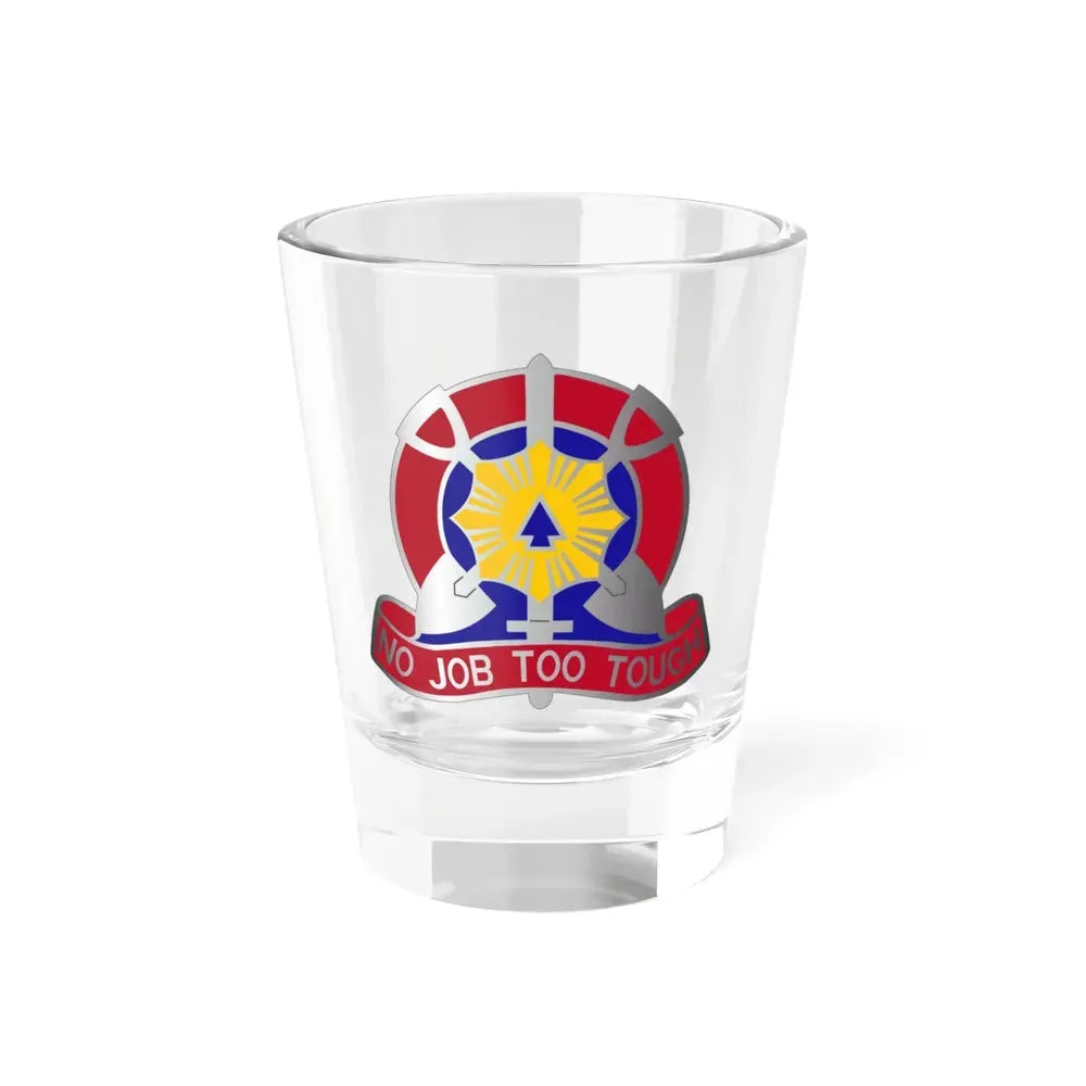 207 Engineer Battalion (U.S. Army) Shot Glass 1.5oz 1.5oz - Go Mug Yourself