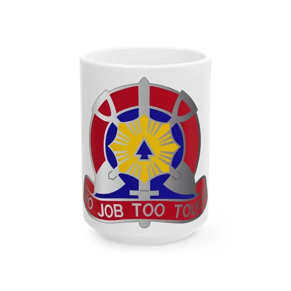 207 Engineer Battalion (U.S. Army) White Coffee Mug 15oz - Go Mug Yourself