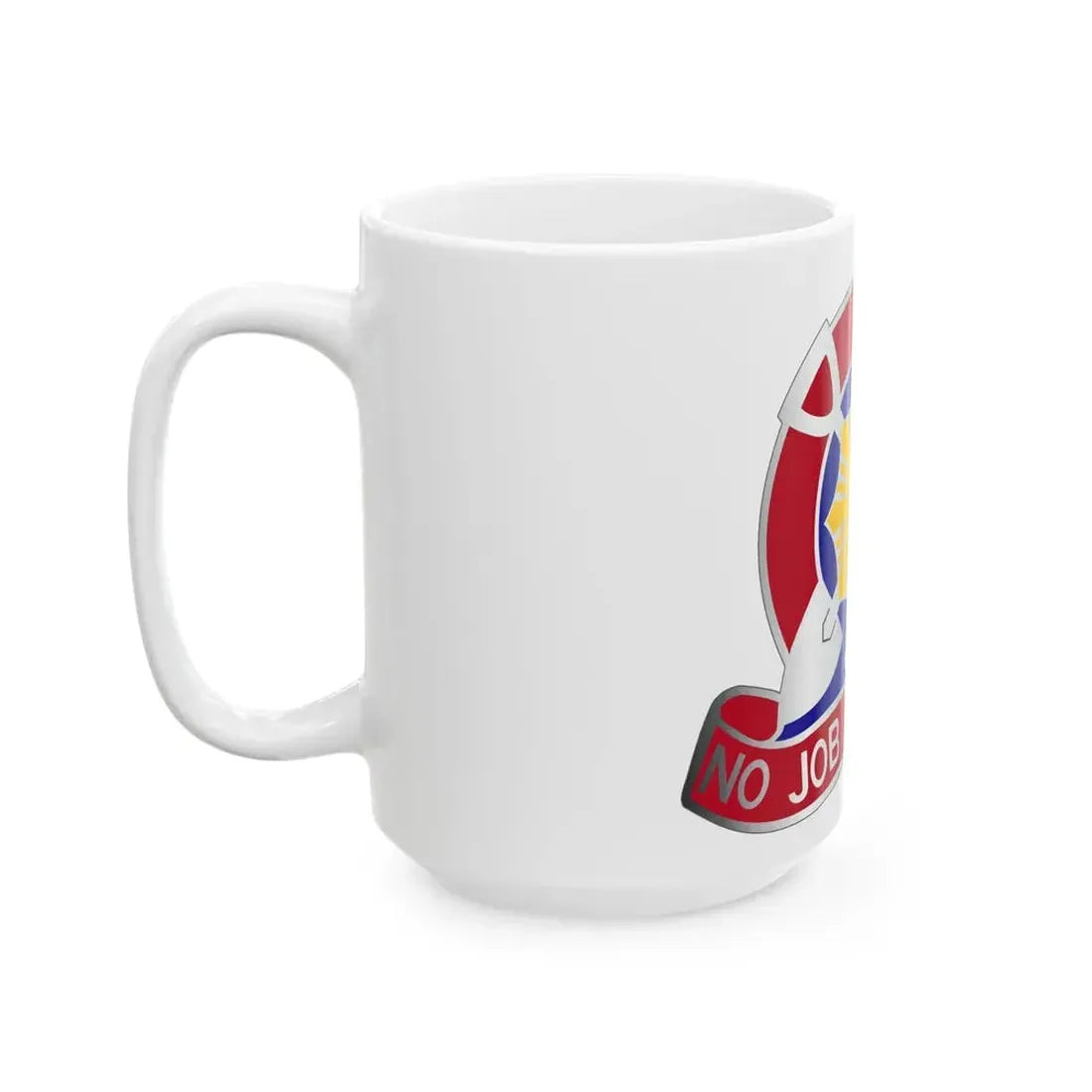 207 Engineer Battalion (U.S. Army) White Coffee Mug - Go Mug Yourself