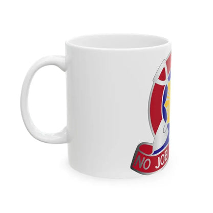 207 Engineer Battalion (U.S. Army) White Coffee Mug - Go Mug Yourself