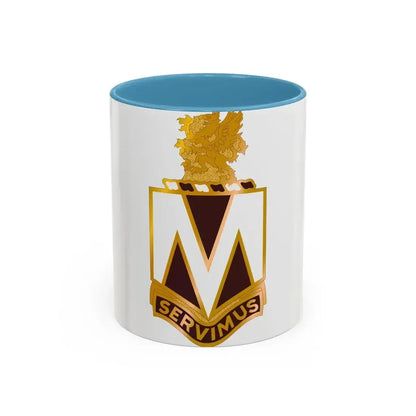 207 Evacuation Hospital (U.S. Army) Accent Coffee Mug 11oz Light Blue - Go Mug Yourself