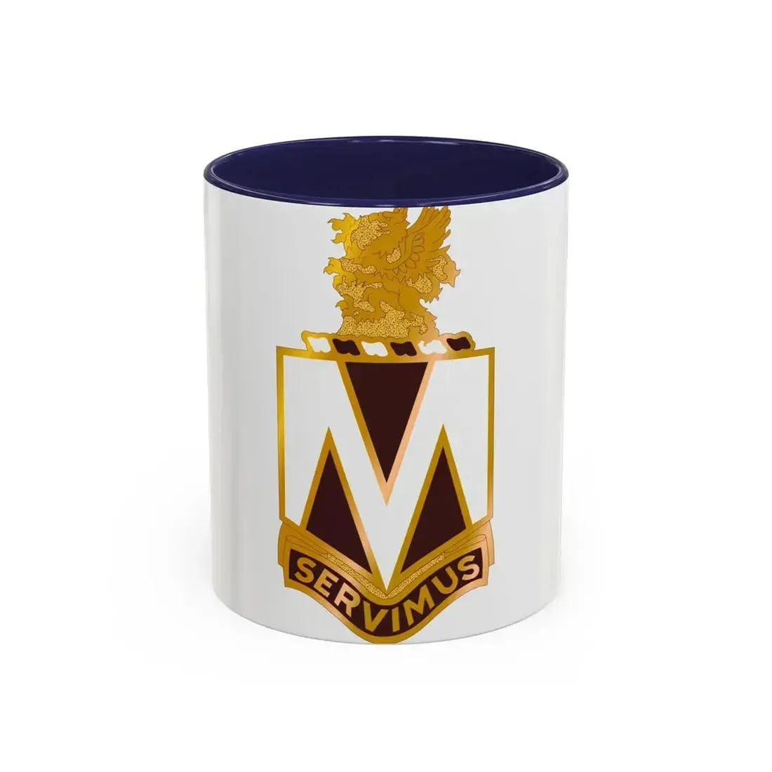 207 Evacuation Hospital (U.S. Army) Accent Coffee Mug 11oz Navy - Go Mug Yourself