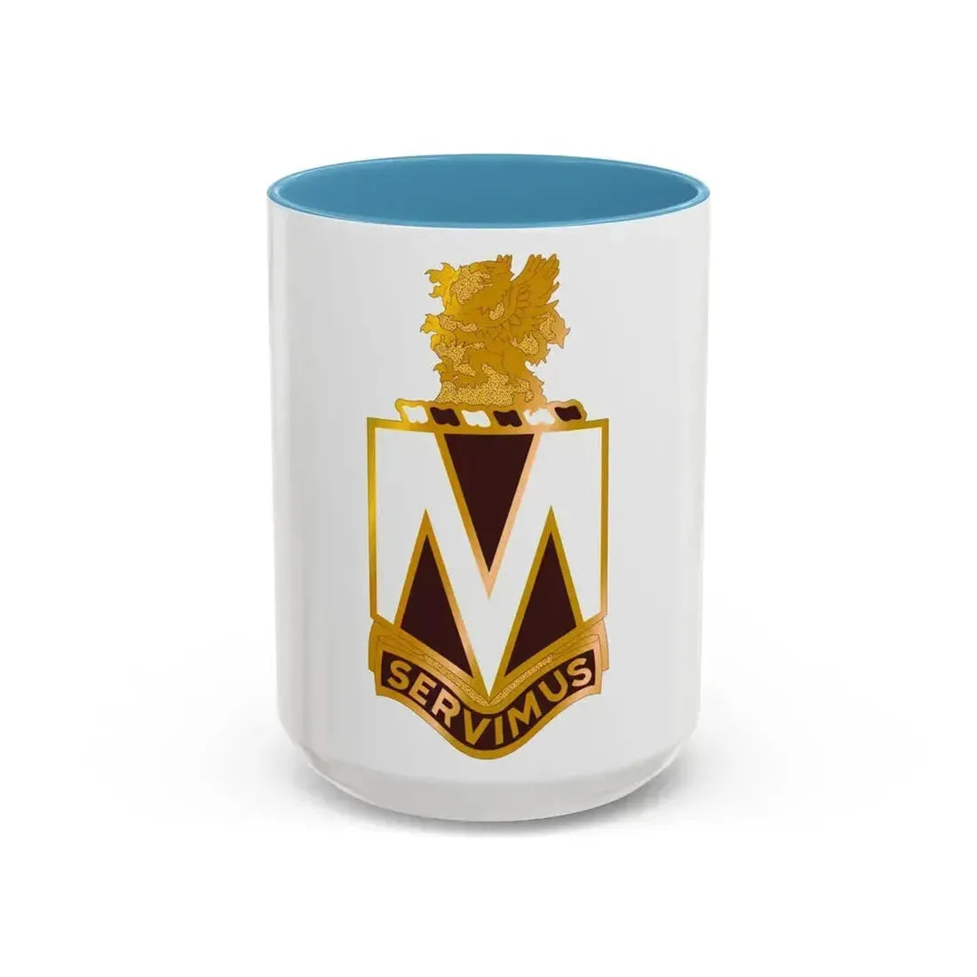 207 Evacuation Hospital (U.S. Army) Accent Coffee Mug 15oz Light Blue - Go Mug Yourself