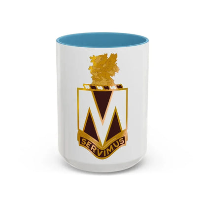 207 Evacuation Hospital (U.S. Army) Accent Coffee Mug 15oz Light Blue - Go Mug Yourself