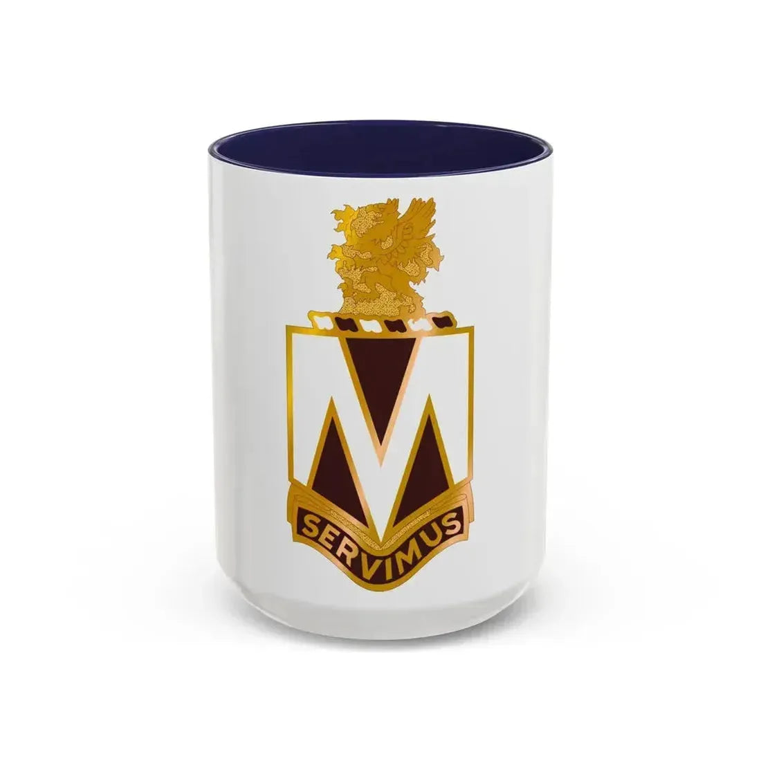 207 Evacuation Hospital (U.S. Army) Accent Coffee Mug 15oz Navy - Go Mug Yourself