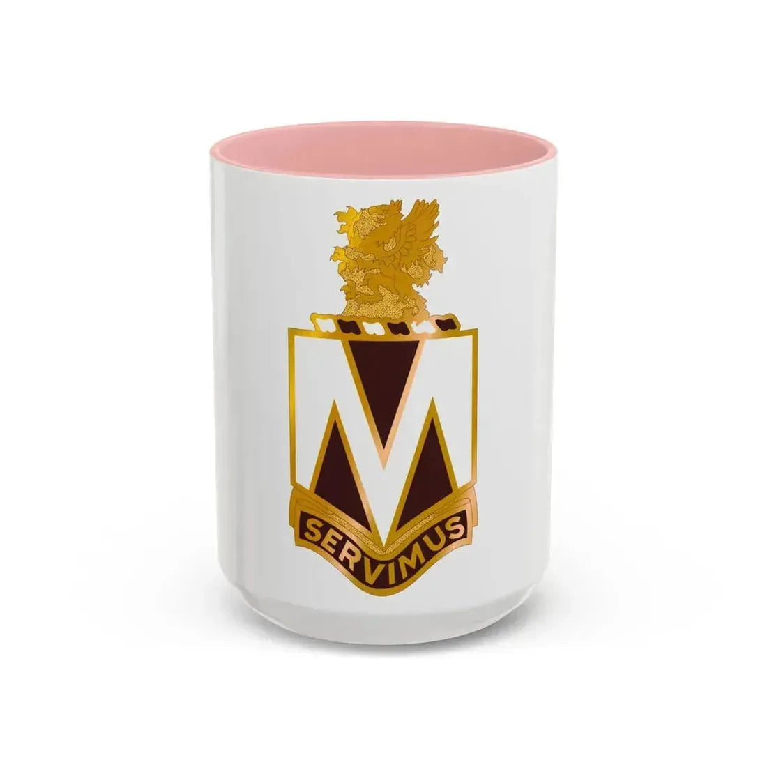 207 Evacuation Hospital (U.S. Army) Accent Coffee Mug 15oz Pink - Go Mug Yourself