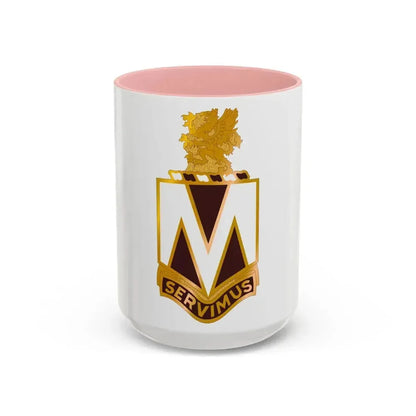 207 Evacuation Hospital (U.S. Army) Accent Coffee Mug 15oz Pink - Go Mug Yourself