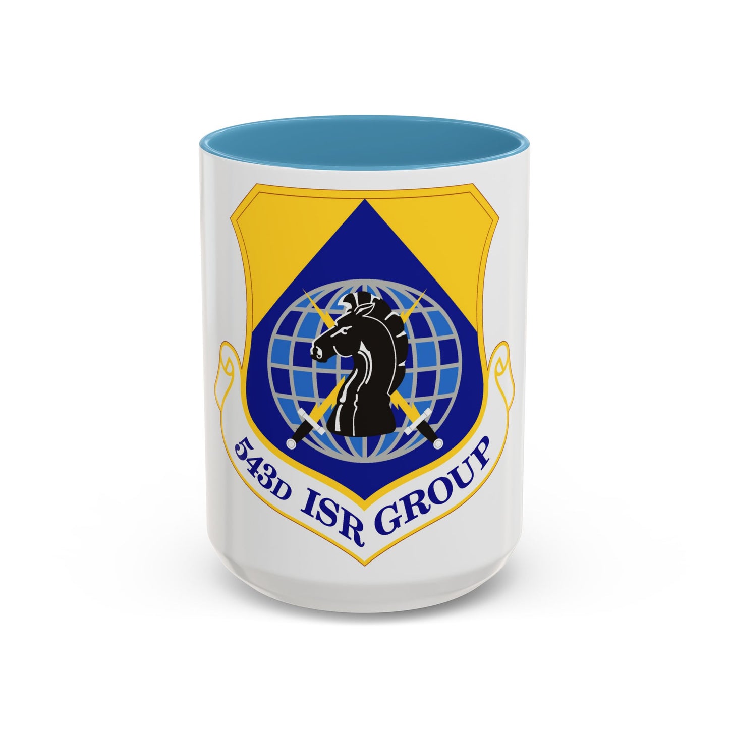 543 Intelligence Surveillance and Reconnaissance Group AFISRA (U.S. Air Force) Accent Coffee Mug