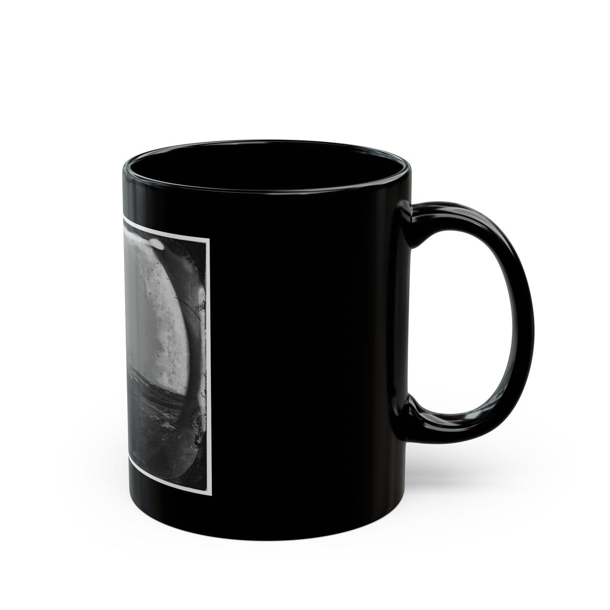 Brandy Station, Virginia. View Of The Camp Of The 50th New York Engineers From The Northwest (U.S. Civil War) Black Coffee Mug
