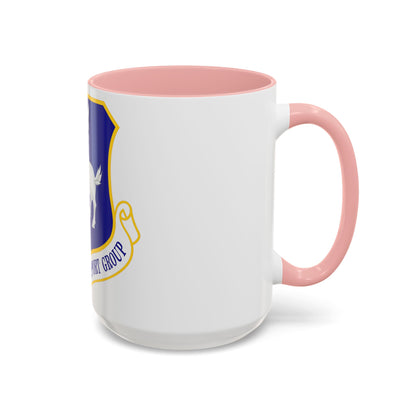 50th Mission Support Group (U.S. Air Force) Accent Coffee Mug