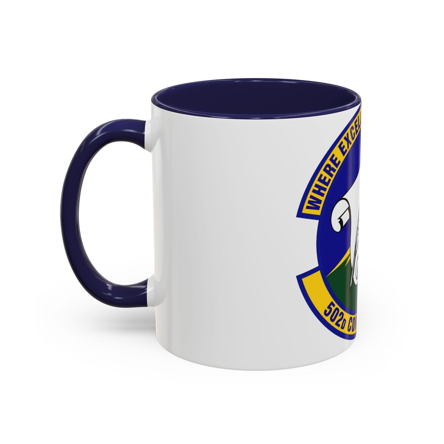 502d Contracting Squadron (U.S. Air Force) Accent Coffee Mug