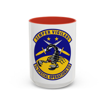 2d Special Operations Squadron (U.S. Air Force) Accent Coffee Mug