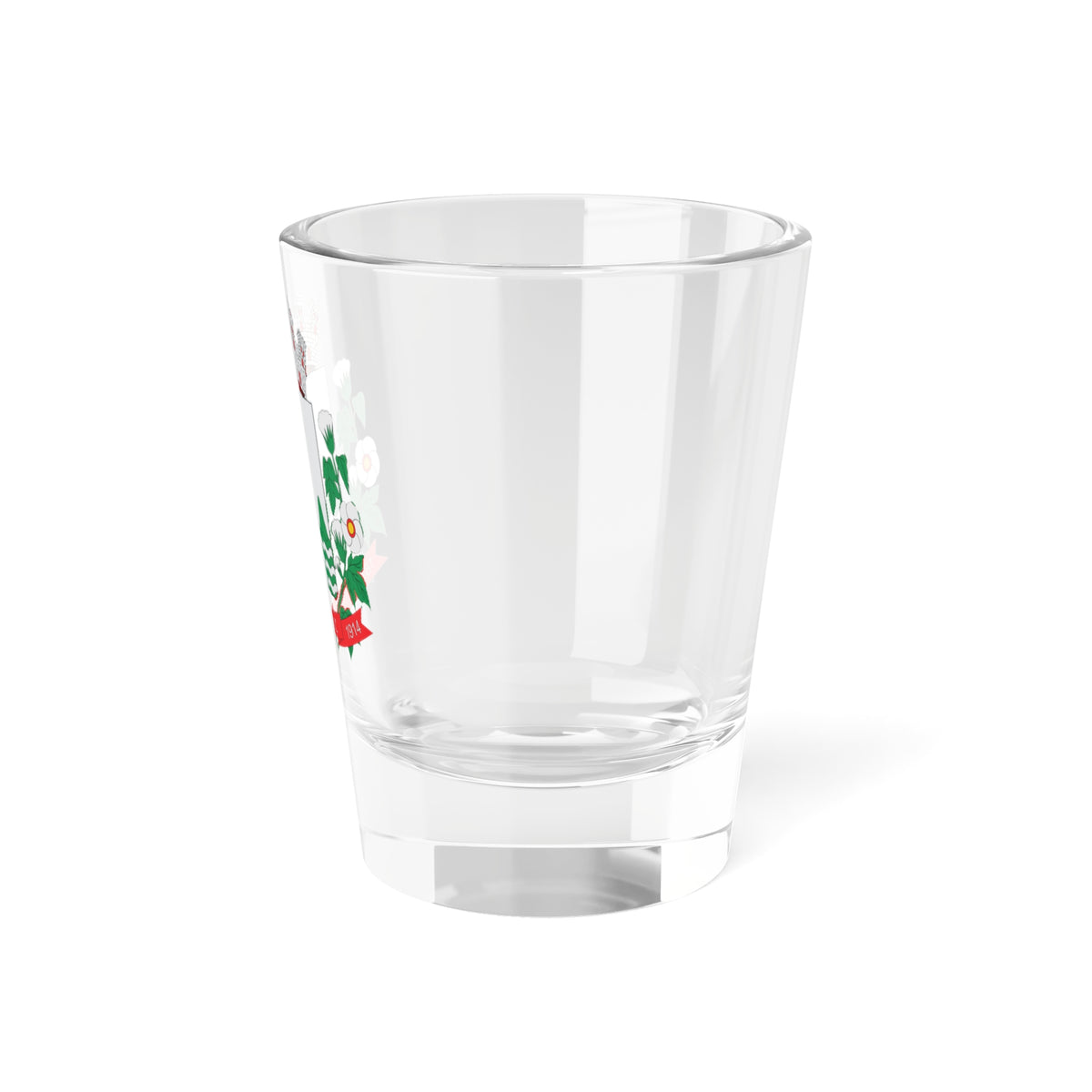 Brasão de Santa Cruz - RN (Brazil) (Coat of Arms) Shot Glass 1.5oz