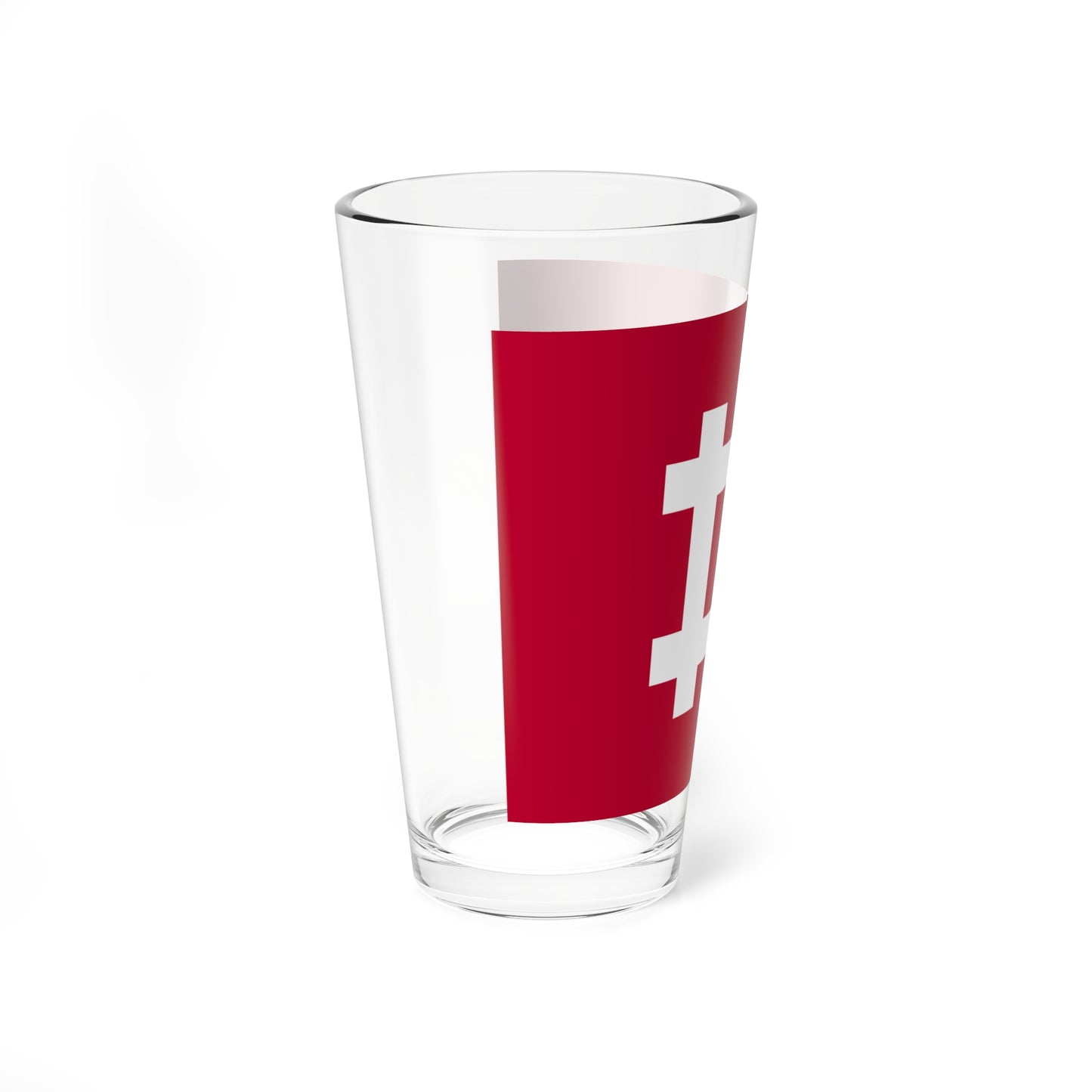 Flag of the Ii Lords of Hikone in Omi Province B (Japan) Pint Glass 16oz