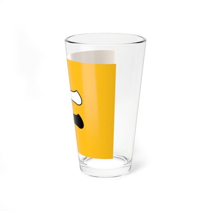 Flag of the Yamauchi Lords of Kouchi in Tosa Province B (Japan) Pint Glass 16oz