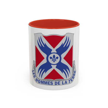 877 Engineer Battalion (U.S. Army) Accent Coffee Mug
