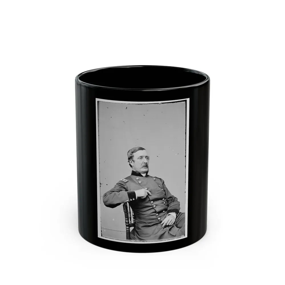 Portrait Of Maj. Gen. William F. Barry, Officer Of The Federal Army (U.S. Civil War) Black Coffee Mug-11oz-Go Mug Yourself