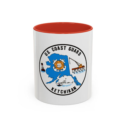 USCGC Planetree WLB 307 (U.S. Coast Guard) Accent Coffee Mug