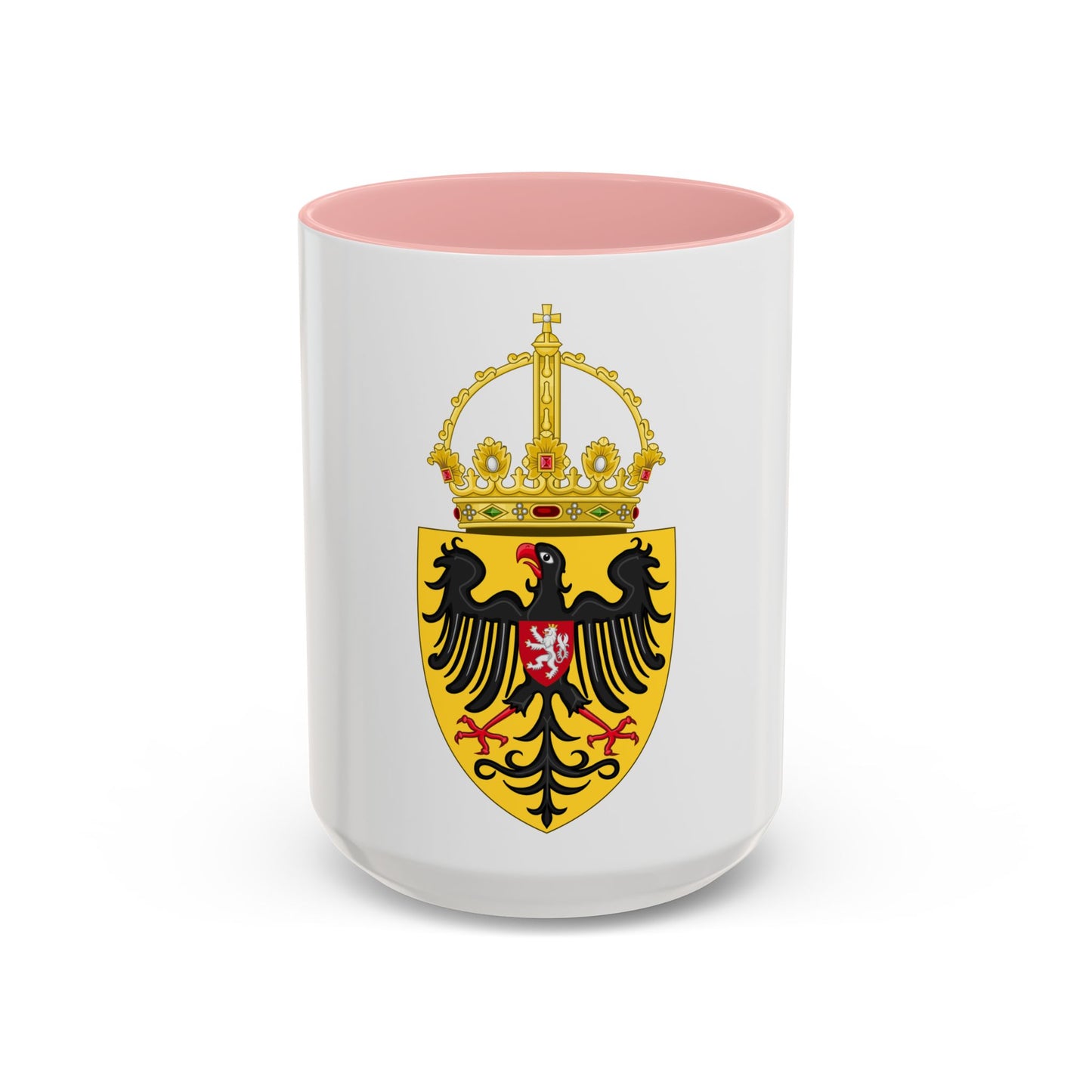 Coat of arms of Charles IV, Holy Roman Emperor - Accent Coffee Mug