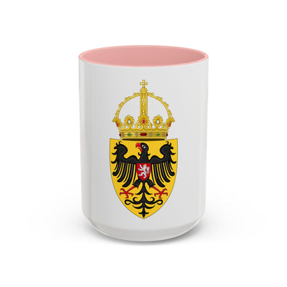 Coat of arms of Charles IV, Holy Roman Emperor - Accent Coffee Mug