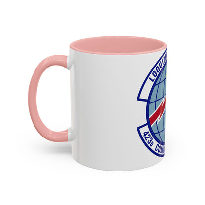 423d Communications Squadron (U.S. Air Force) Accent Coffee Mug