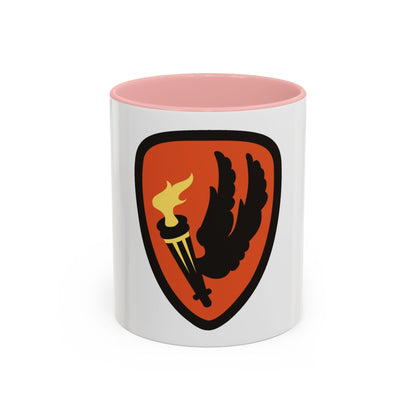 Aviation Center and School (U.S. Army) Accent Coffee Mug