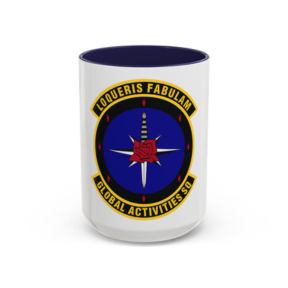 Global Activities Squadron (U.S. Air Force) Accent Coffee Mug