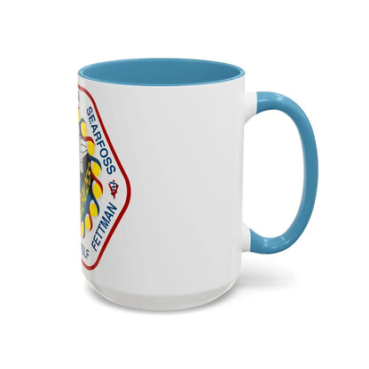 STS 58 (NASA) Accent Coffee Mug-Go Mug Yourself