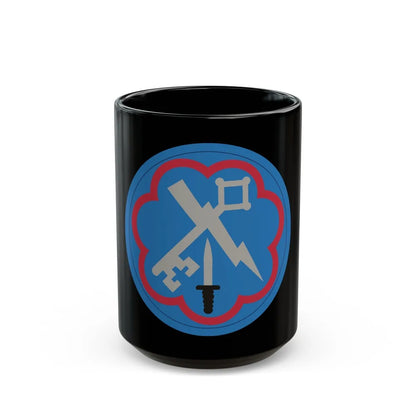 207th Military Intelligence Brigade (U.S. Army) Black Coffee Mug-15oz-Go Mug Yourself