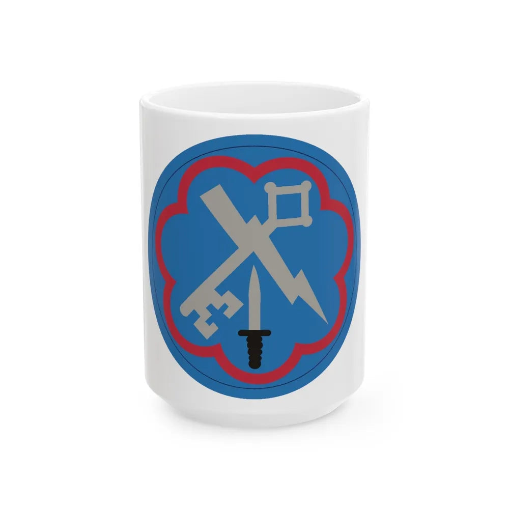 207th Military Intelligence Brigade (U.S. Army) White Coffee Mug-15oz-Go Mug Yourself