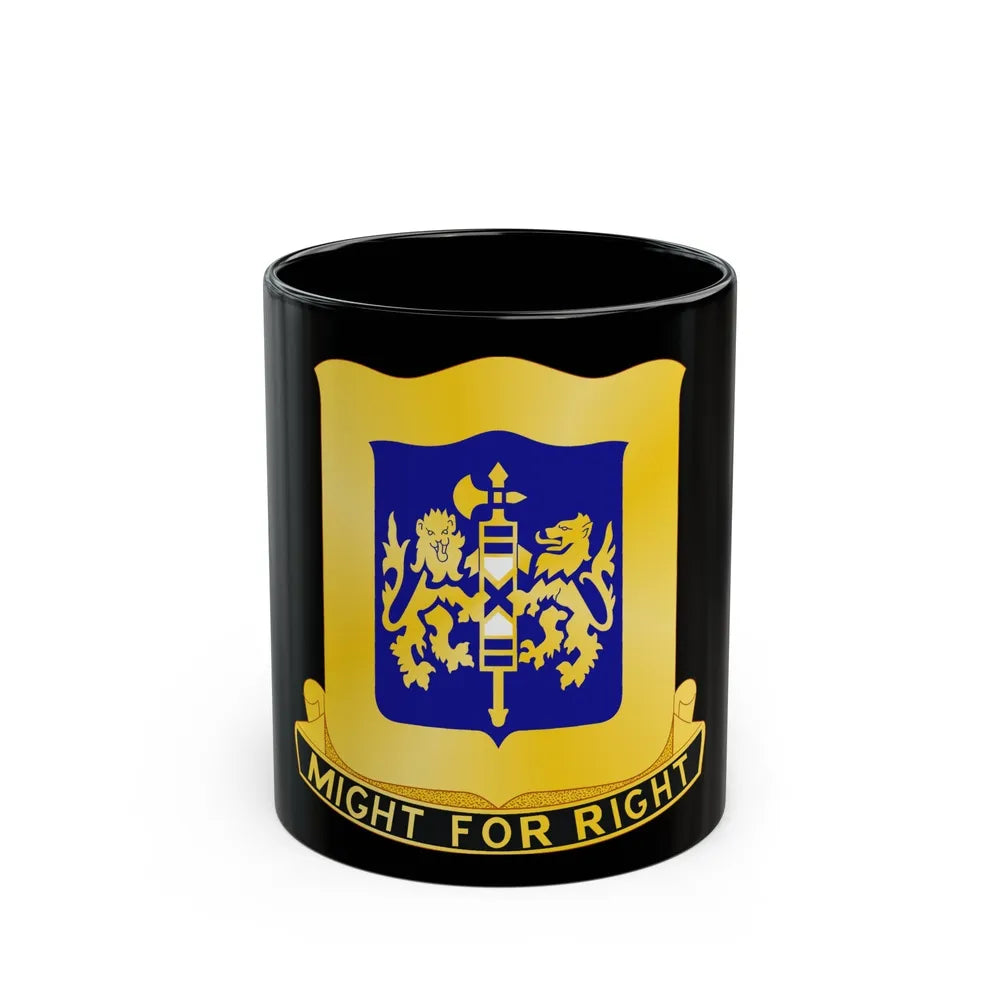 208 Armor Regiment (U.S. Army) Black Coffee Mug-11oz-Go Mug Yourself