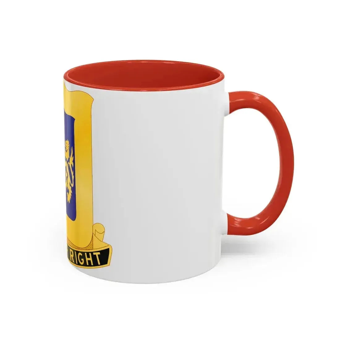 208 Armor Regiment (U.S. Army) Accent Coffee Mug - Go Mug Yourself